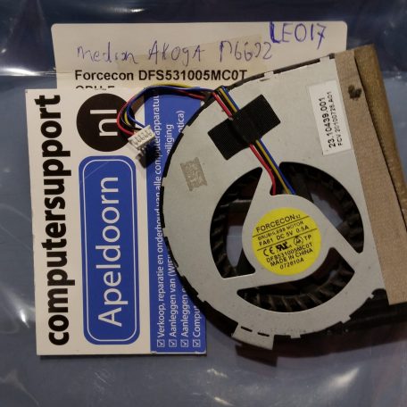 Medion Akoya Cpu Fan P6622 Serie DFS531005MC0T FA61