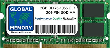 DDR3 – 2GB – 12800S – 1600MHz – SODIMM – 204 Pin