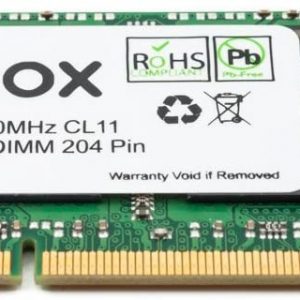 DDR3 – 2GB – 12800S – 1600MHz – Low voltage – SODIMM – 204 Pins