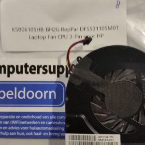 HP Cpu Fan KSB06105HB-BH2G 4-pins