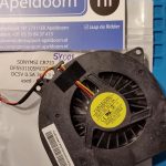 Sony MSI Cpu Fan CR720 Serie DFS531105MC0T F80T 3 Pins