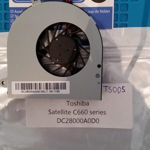 Toshiba Satelite Cpu  Fan Serie C660  DC28000A0D0 KSB06105HA