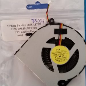 Toshiba Satelite Cpu Fan Serie L875 L875D DFS501105FR0T FB99