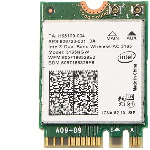 Intel 3165 3165NGW 3165AC Dual Band Wireless AC + Bluetooth4.0 Mini NGFF WLAN-kaart 802. 11ac 3165 draadloze wifi-kaart