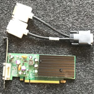 NVIDIA P383 PCI Video Card T21540 + DMS-59 dual DVI Kabel